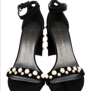 Stuart weitzman pearl heels